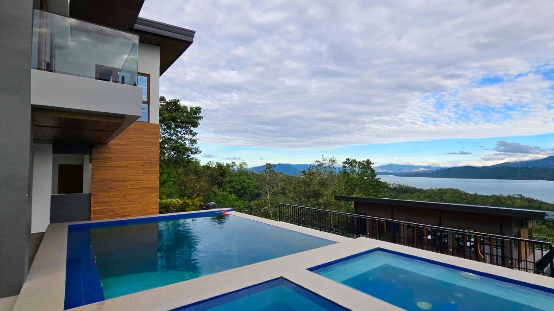 Pool Overlooking View