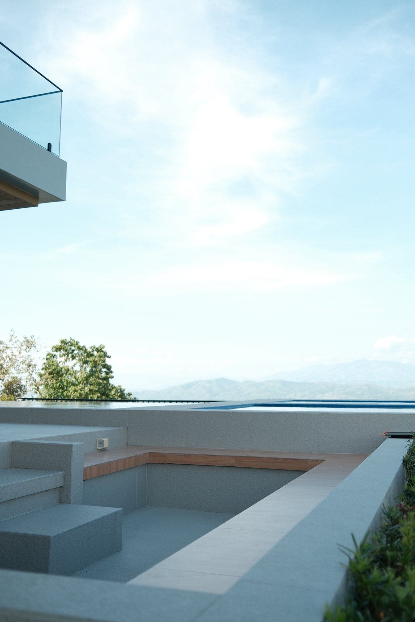 Main House Pool View